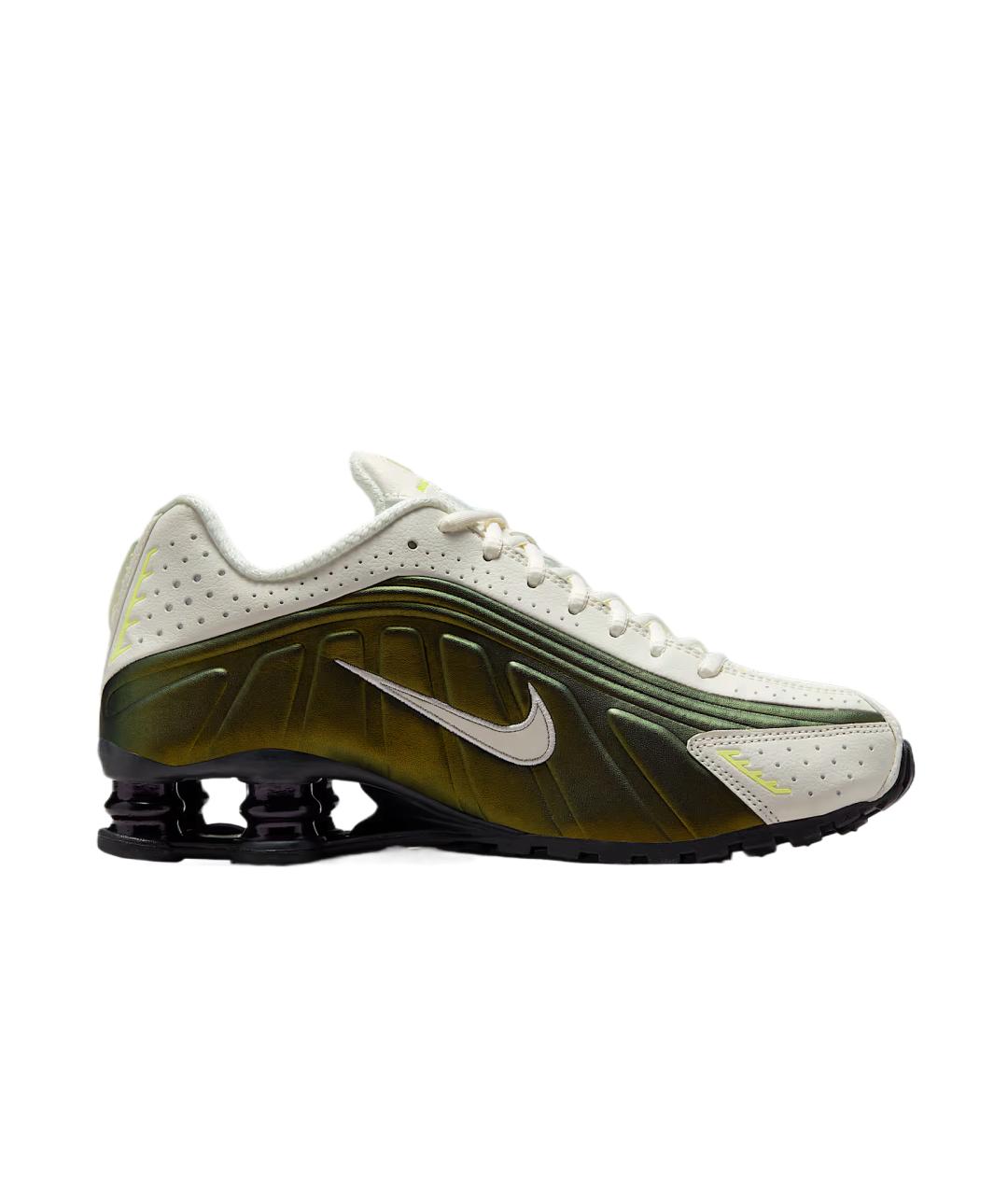NIKE Зеленые кожаные кроссовки, фото 8