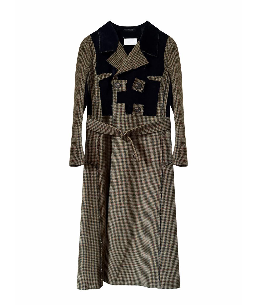MAISON MARGIELA Горчичное пальто, фото 1
