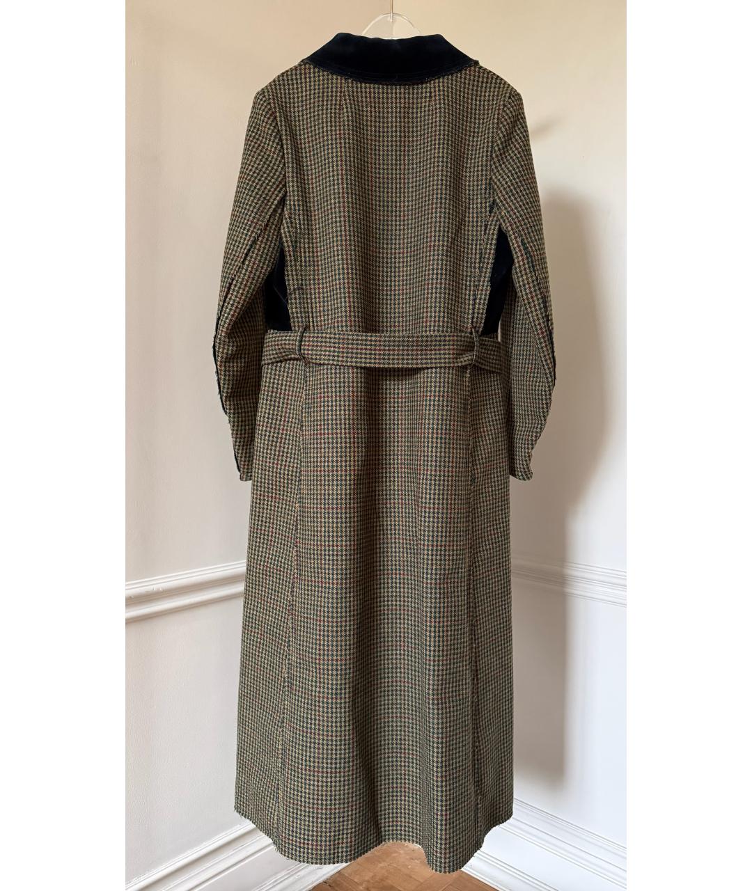 MAISON MARGIELA Горчичное пальто, фото 2