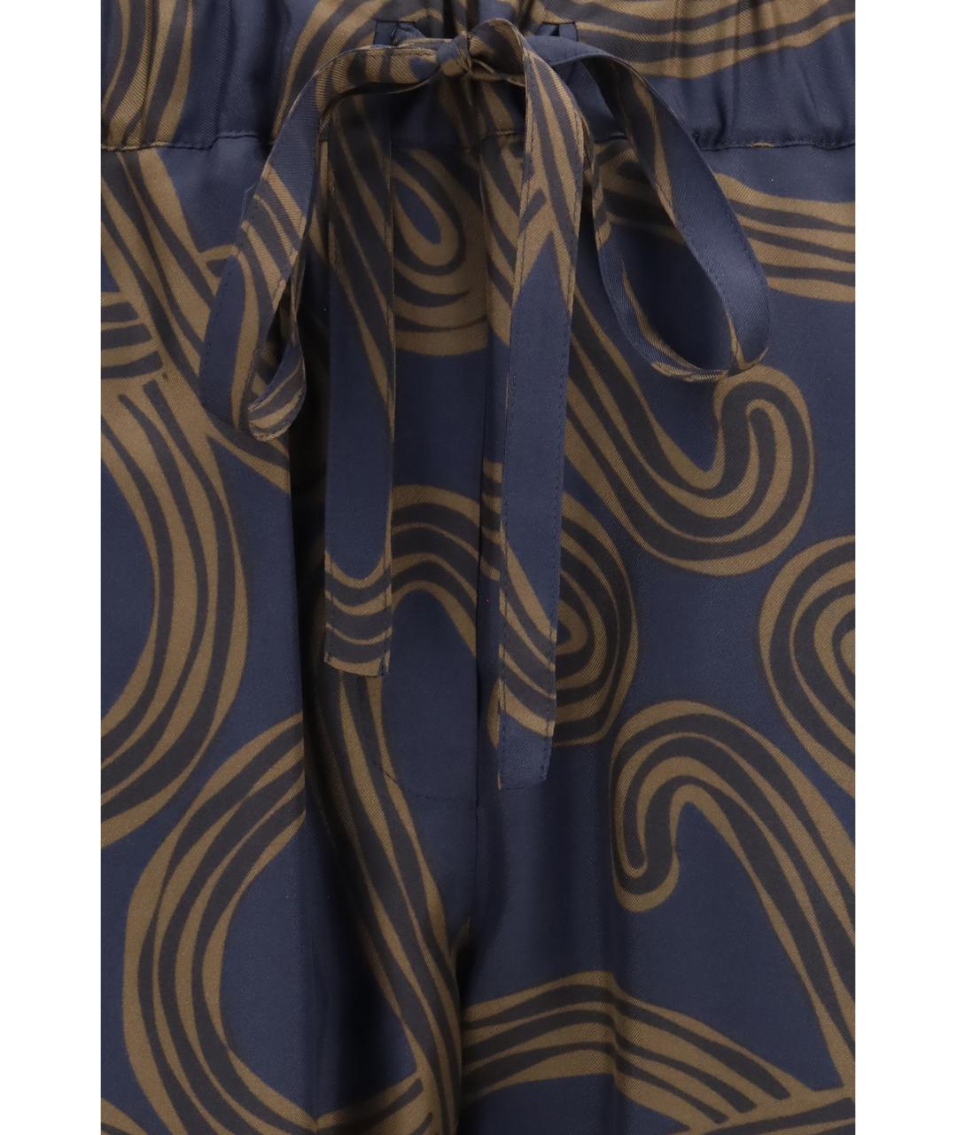 LOEWE Мульти шелковые прямые брюки, фото 3