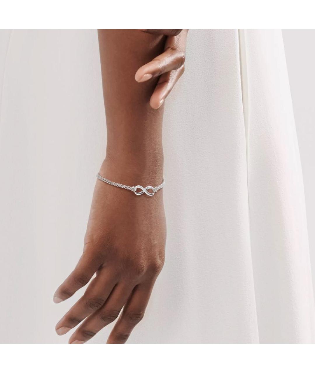 TIFFANY&CO Серебрянный серебряный браслет, фото 2