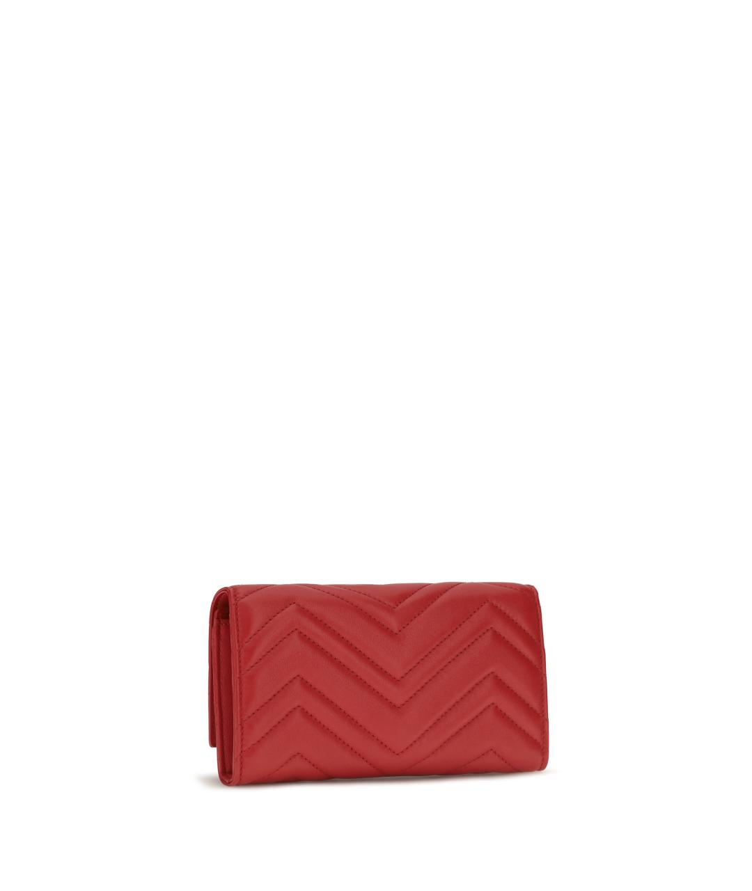 GUCCI Красный кожаный кошелек, фото 2