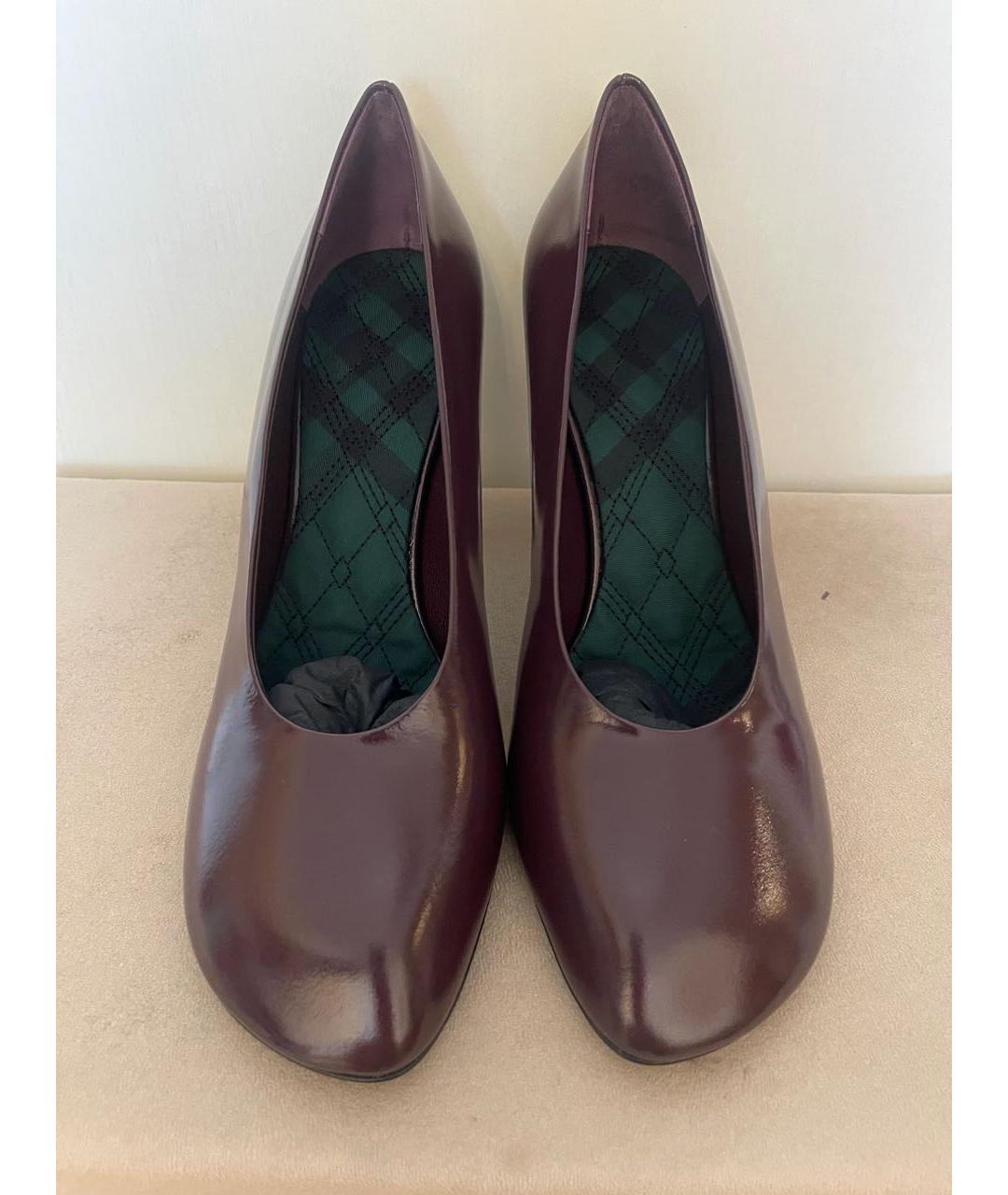BURBERRY Кожаные туфли, фото 3