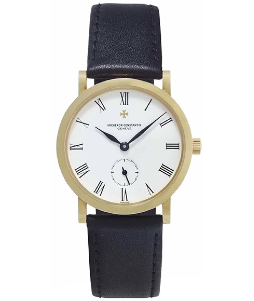 VACHERON CONSTANTIN Белые часы из желтого золота, фото 8