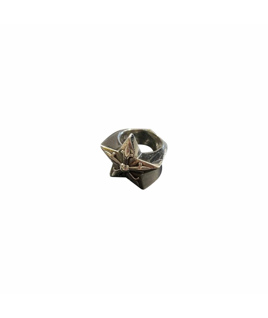 CHROME HEARTS Серебряное серебряное кольцо, фото 1