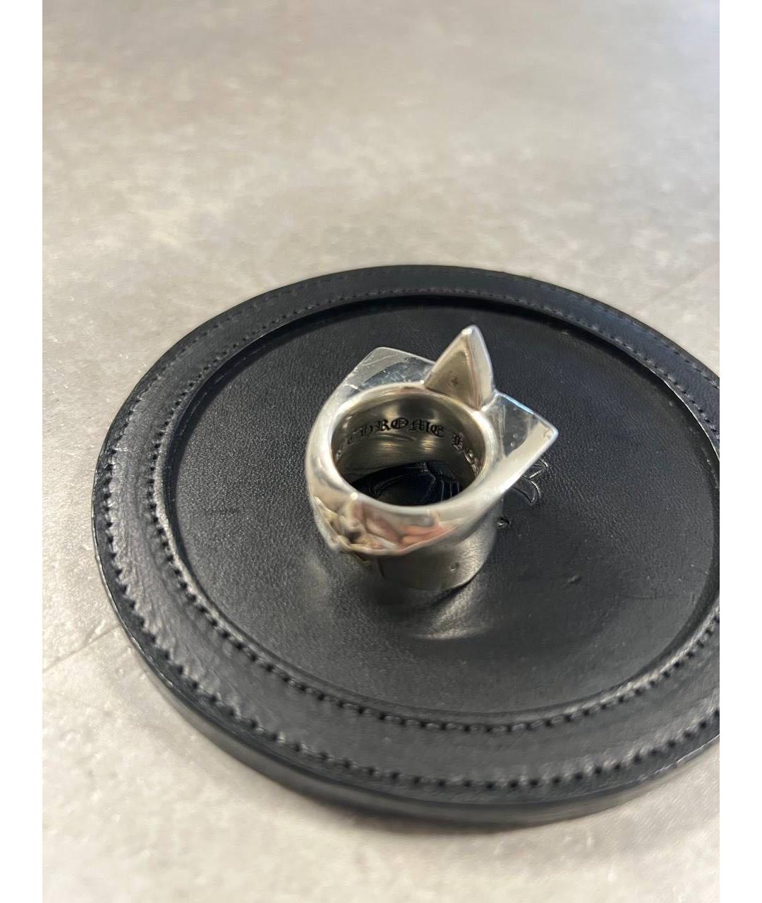 CHROME HEARTS Серебряное серебряное кольцо, фото 2