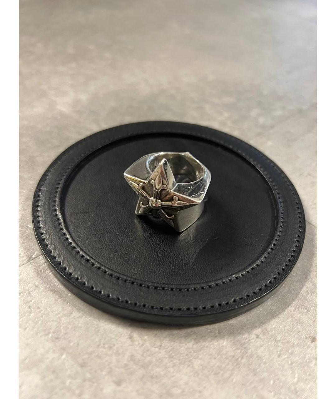 CHROME HEARTS Серебряное серебряное кольцо, фото 3