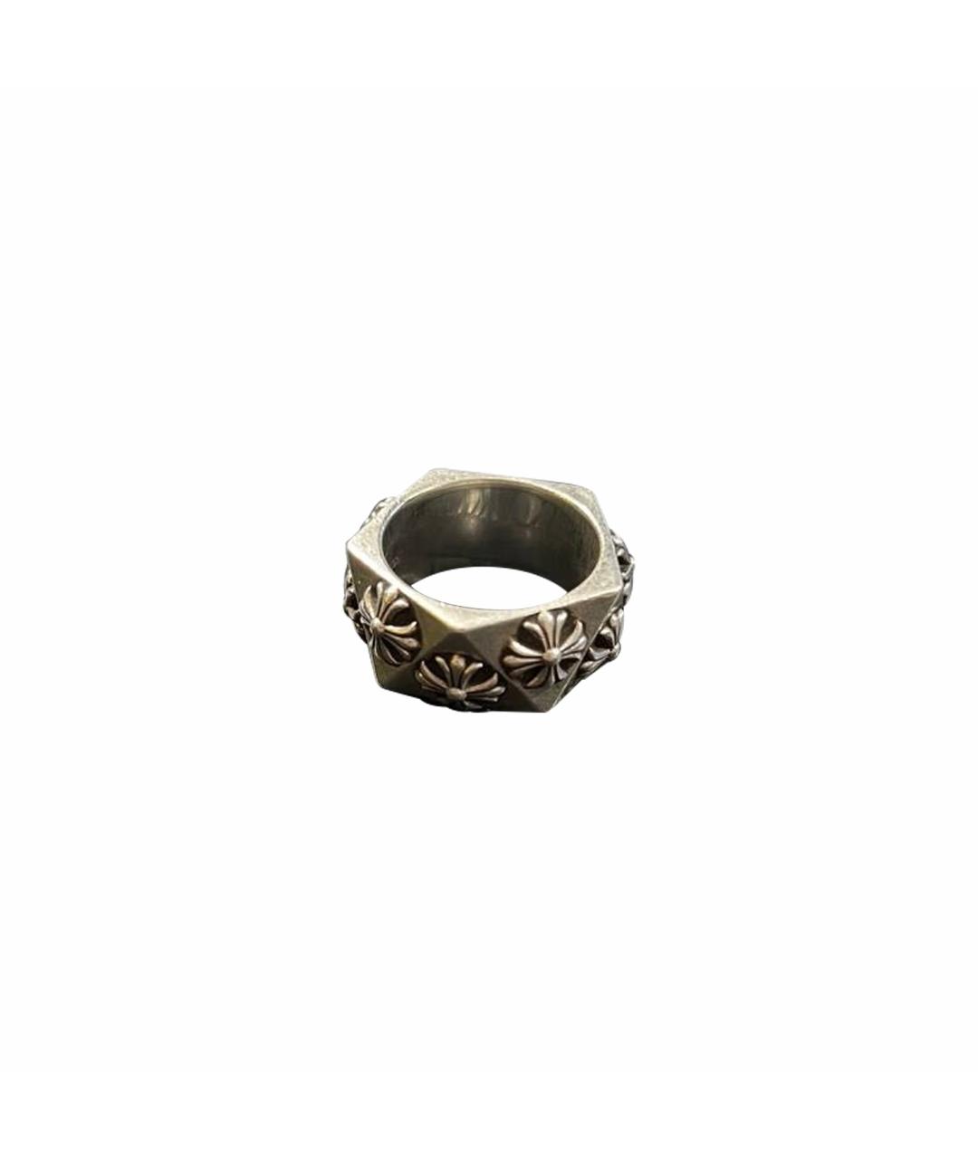 CHROME HEARTS Серебряное серебряное кольцо, фото 1