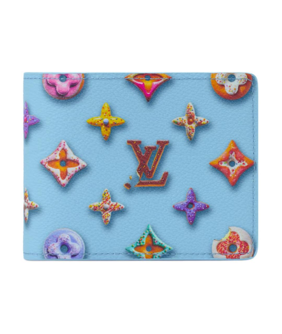 LOUIS VUITTON Голубой кошелек, фото 1