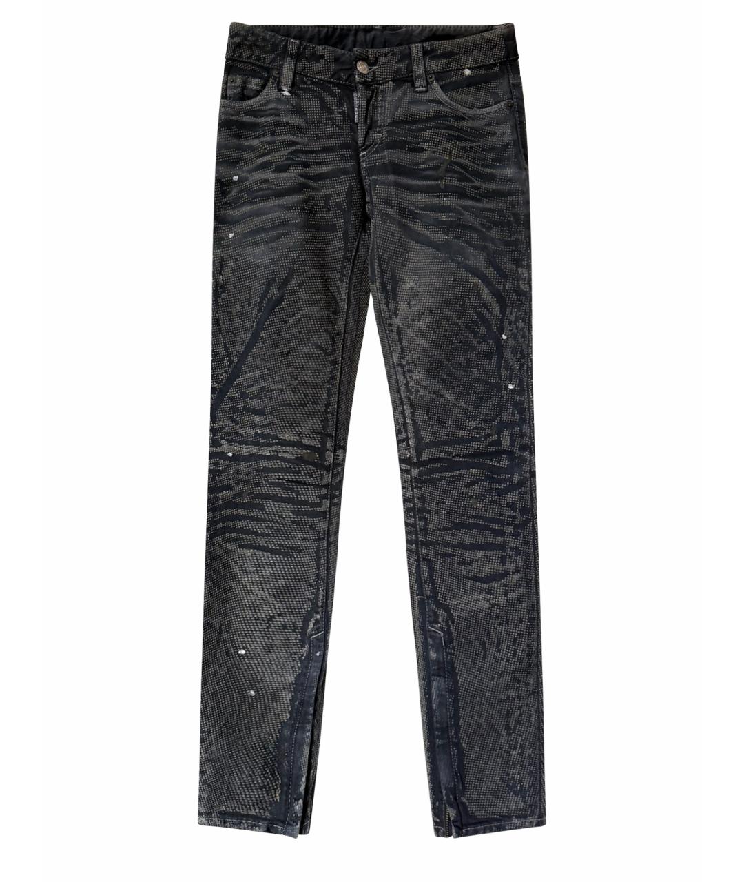 DSQUARED2 Черные прямые джинсы, фото 1