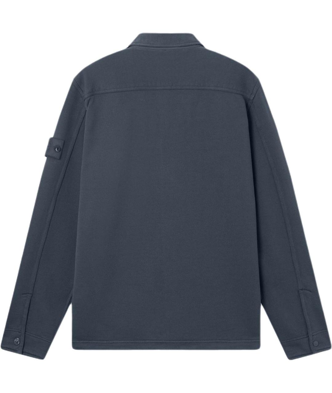 STONE ISLAND Синяя классическая рубашка, фото 2