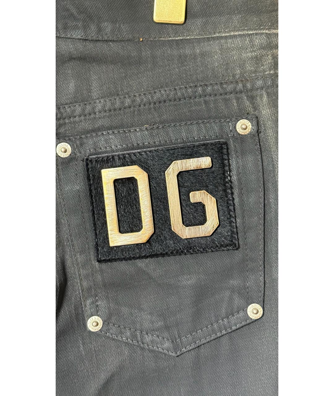DOLCE&GABBANA Черные джинсы клеш, фото 3