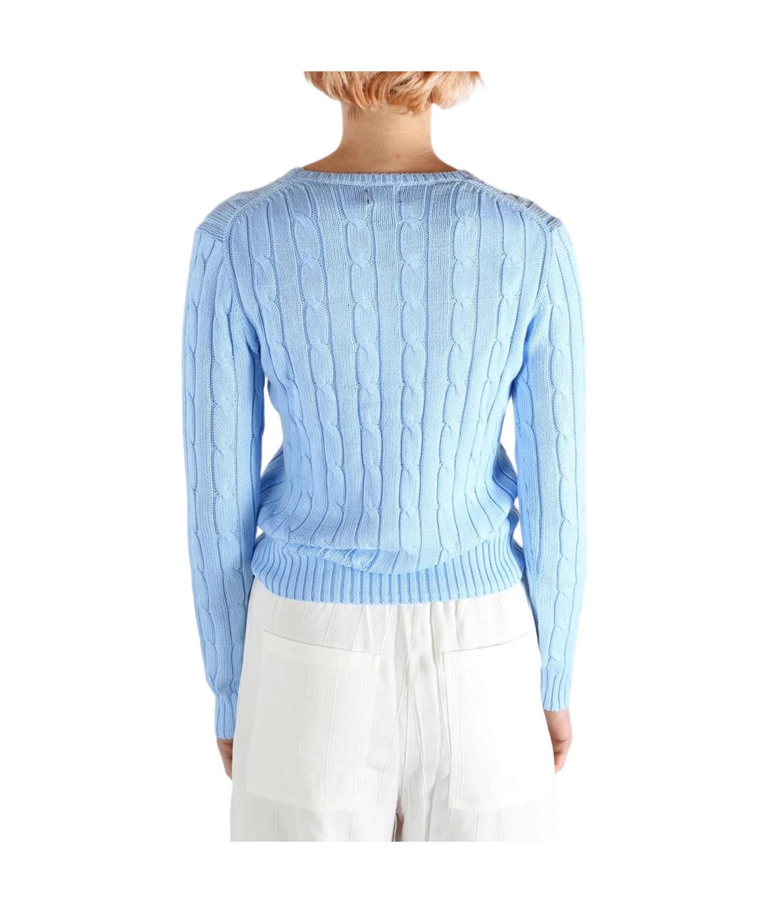 POLO RALPH LAUREN Голубой джемпер / свитер, фото 4