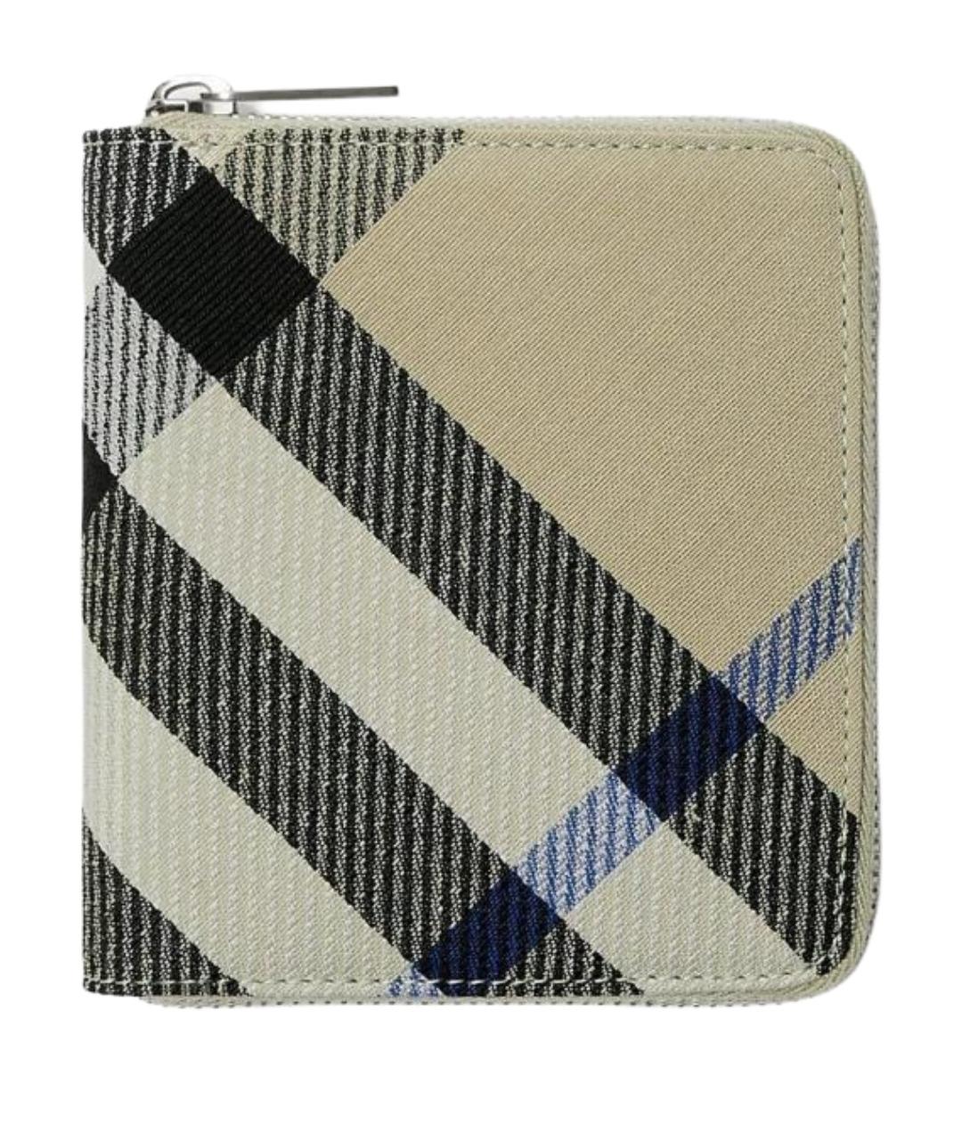 BURBERRY Хаки кошелек, фото 1