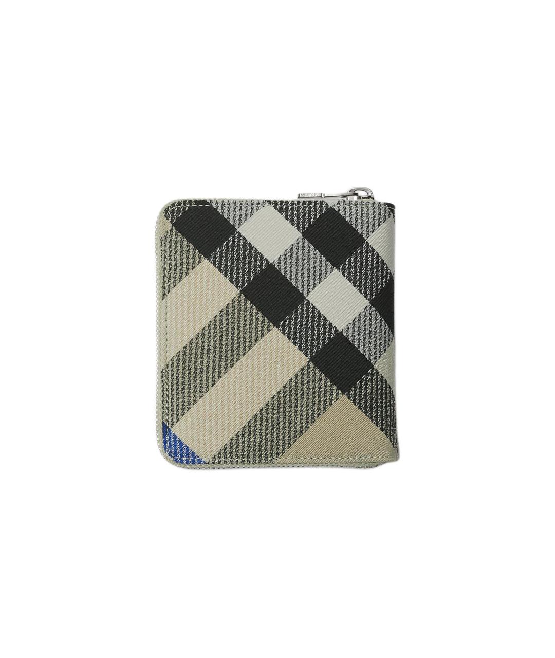 BURBERRY Хаки кошелек, фото 2