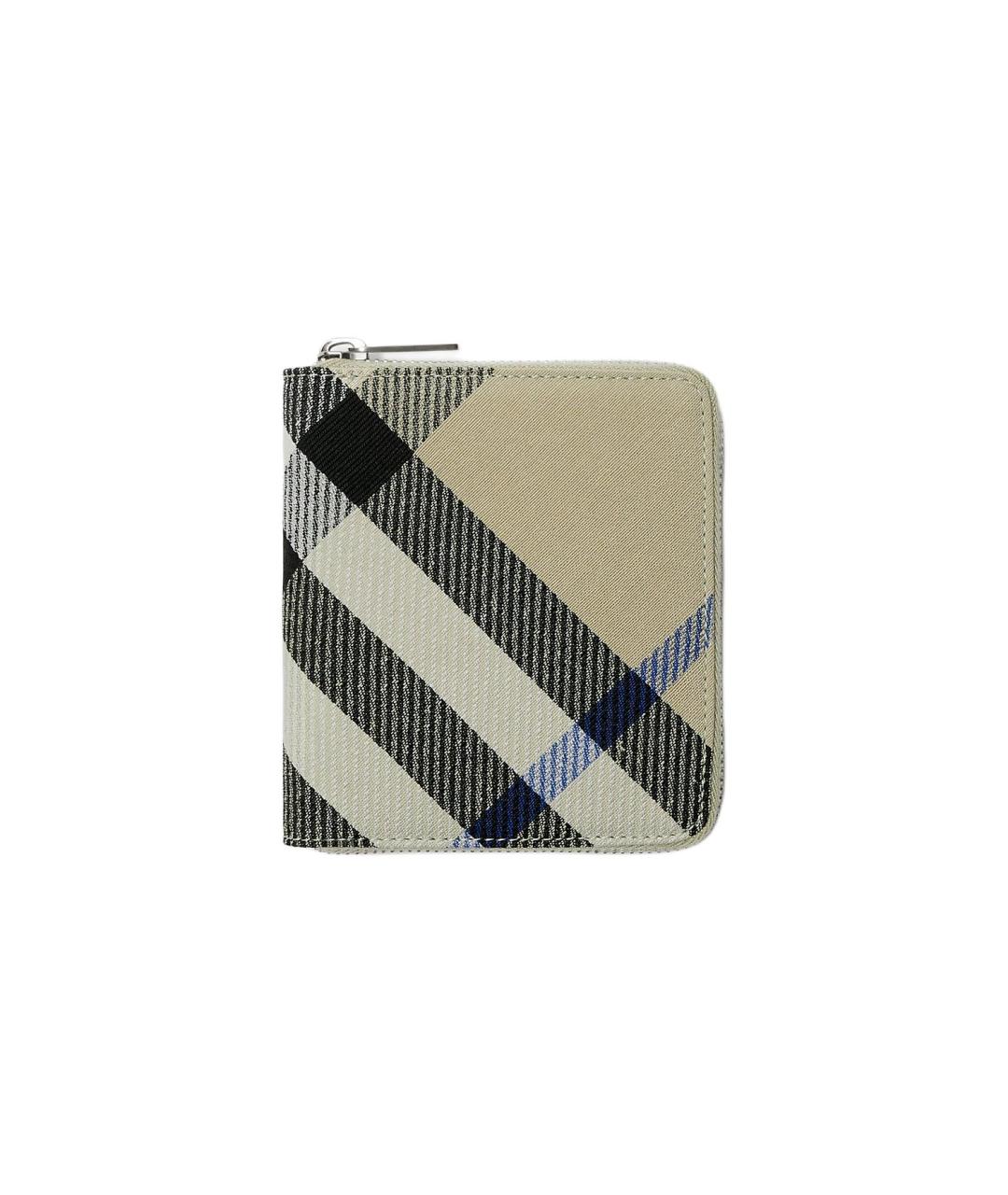 BURBERRY Хаки кошелек, фото 6