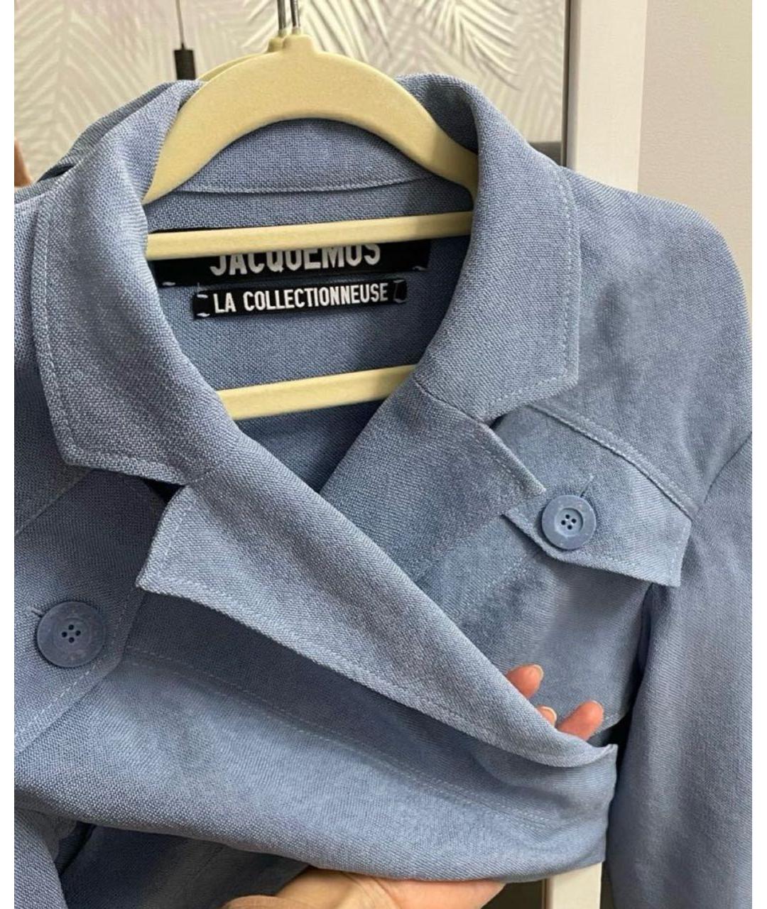 JACQUEMUS Голубая рубашка, фото 3