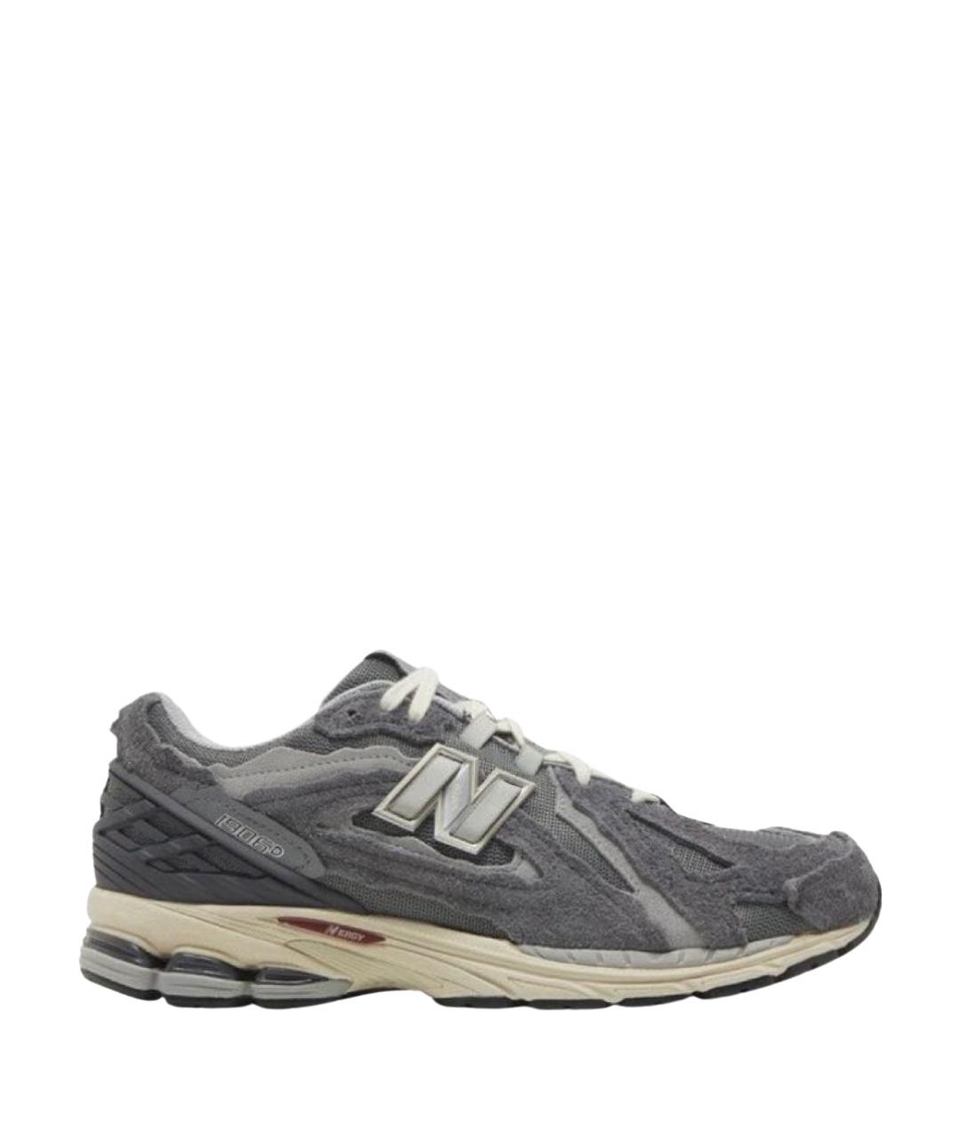 NEW BALANCE Серые текстильные кроссовки, фото 1
