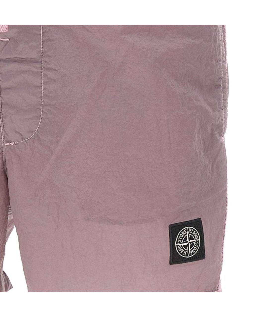 STONE ISLAND Фиолетовые плавки, фото 4