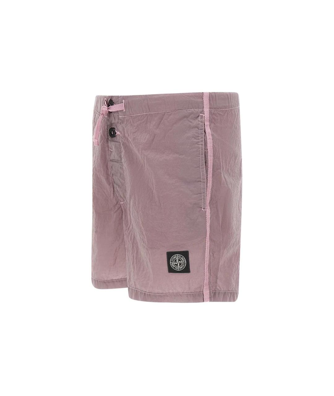 STONE ISLAND Фиолетовые плавки, фото 3