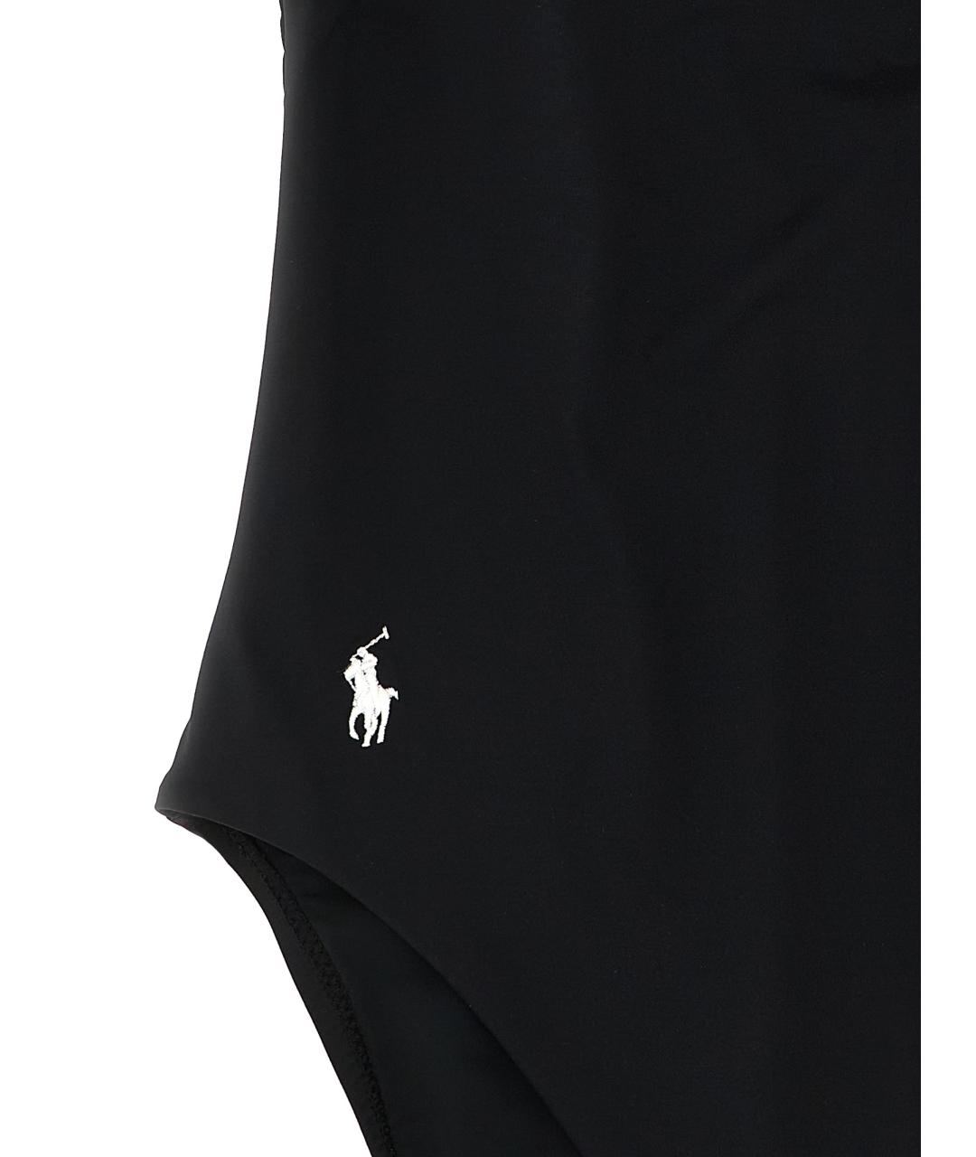 POLO RALPH LAUREN Черный полиамидовый купальник, фото 3