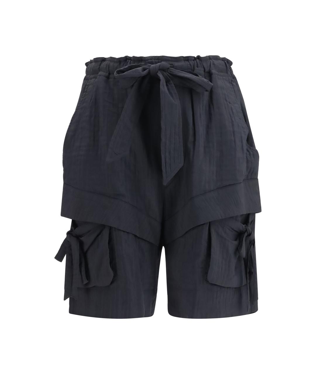 ISABEL MARANT ETOILE Черные вискозные шорты, фото 1
