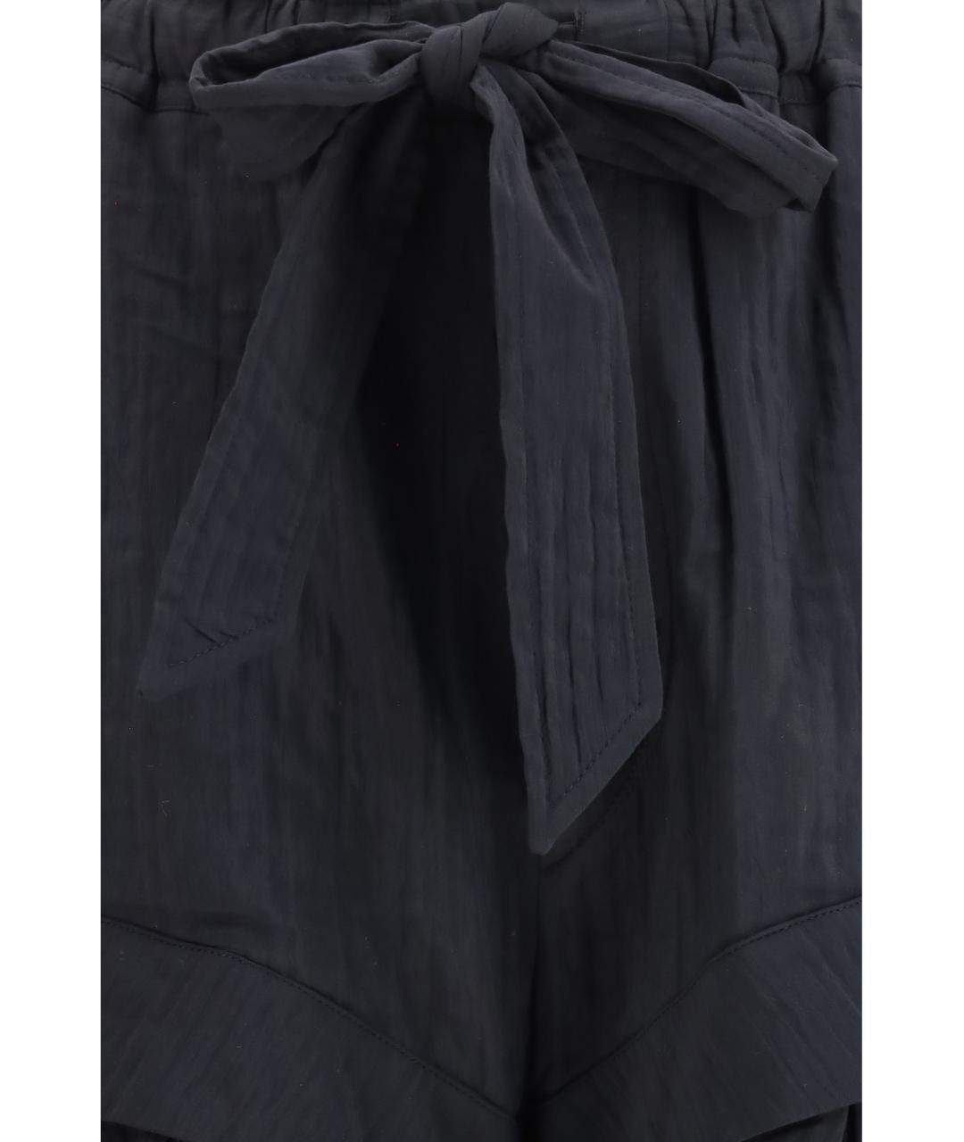 ISABEL MARANT ETOILE Черные вискозные шорты, фото 3