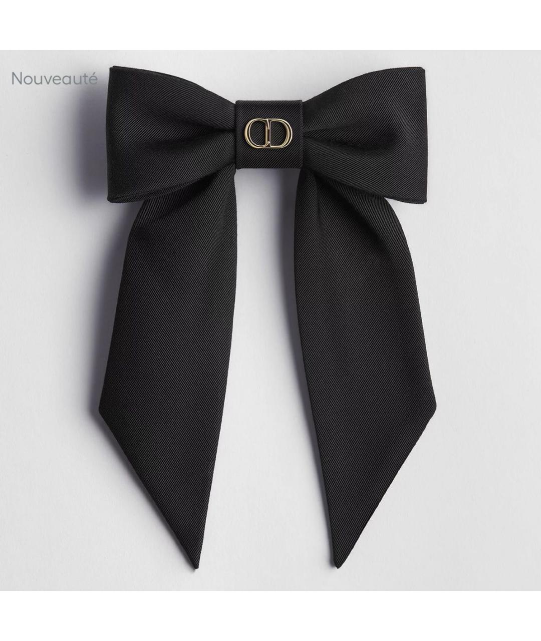 CHRISTIAN DIOR Черная заколка, фото 4