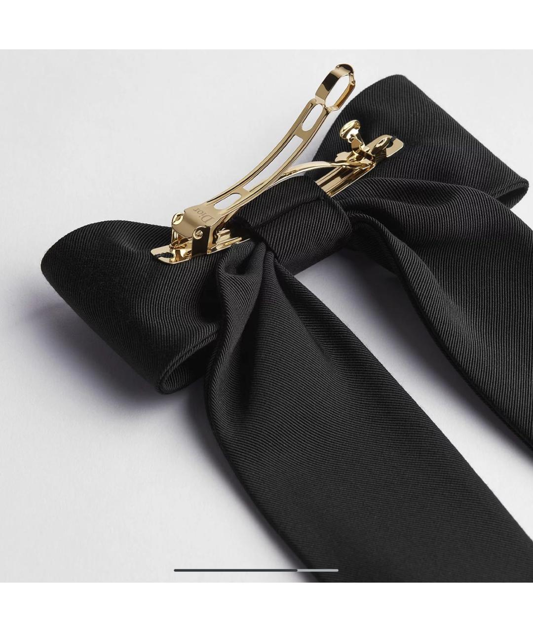 CHRISTIAN DIOR Черная заколка, фото 3