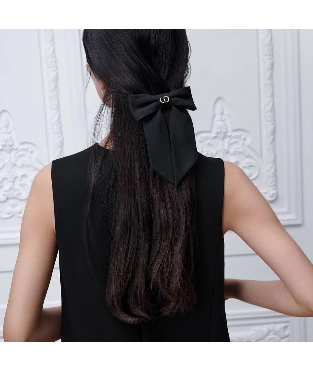 CHRISTIAN DIOR Черная заколка, фото 2