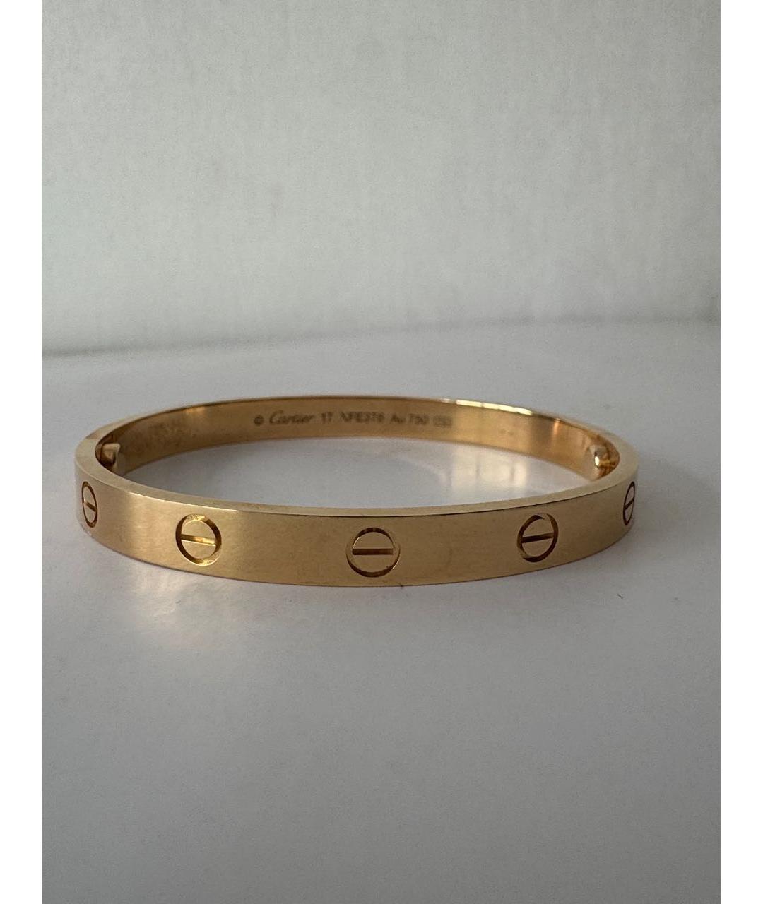 CARTIER Браслет из желтого золота, фото 6