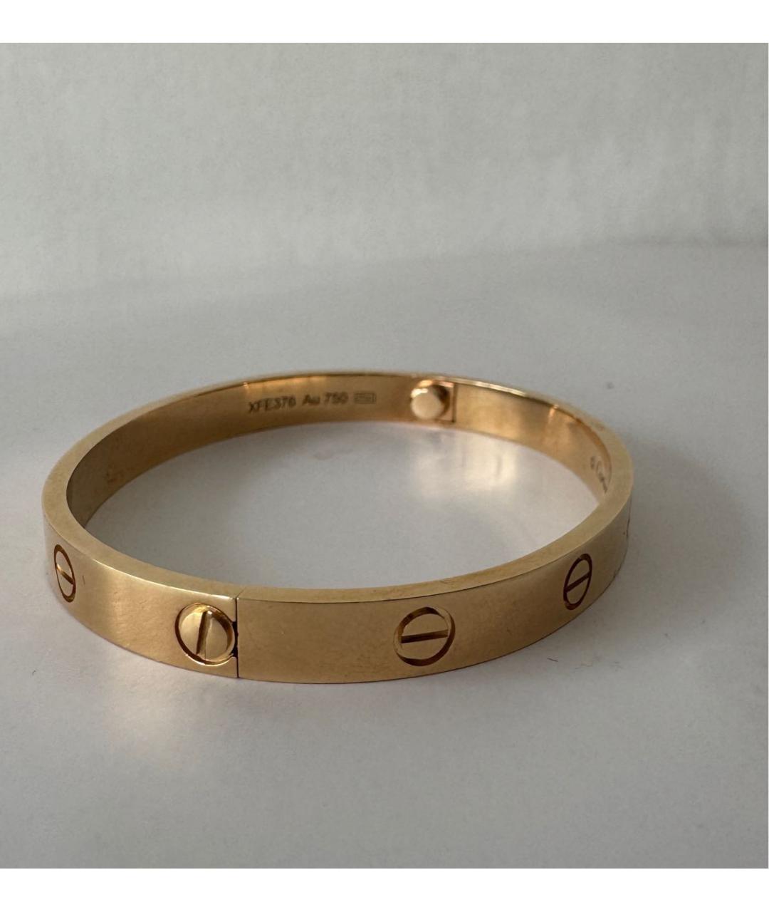 CARTIER Браслет из желтого золота, фото 3