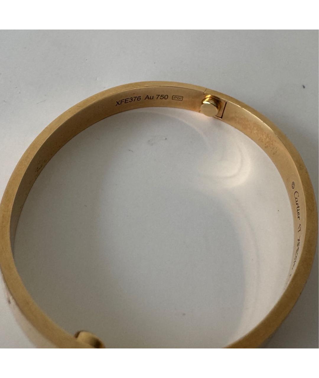 CARTIER Браслет из желтого золота, фото 5