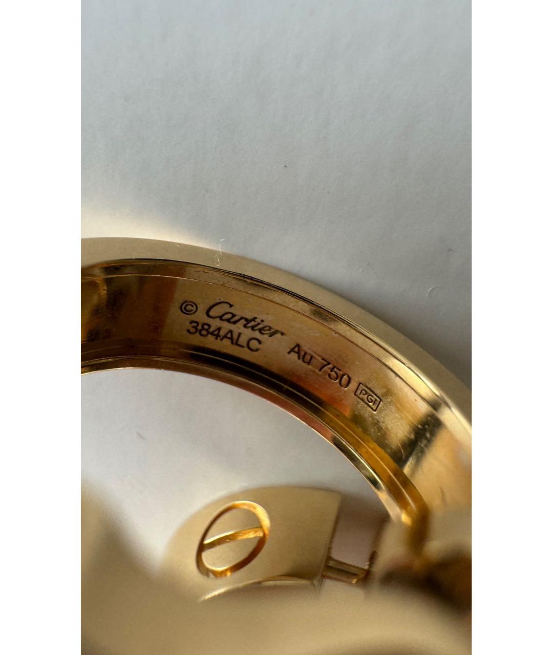 CARTIER Серьги из желтого золота, фото 5
