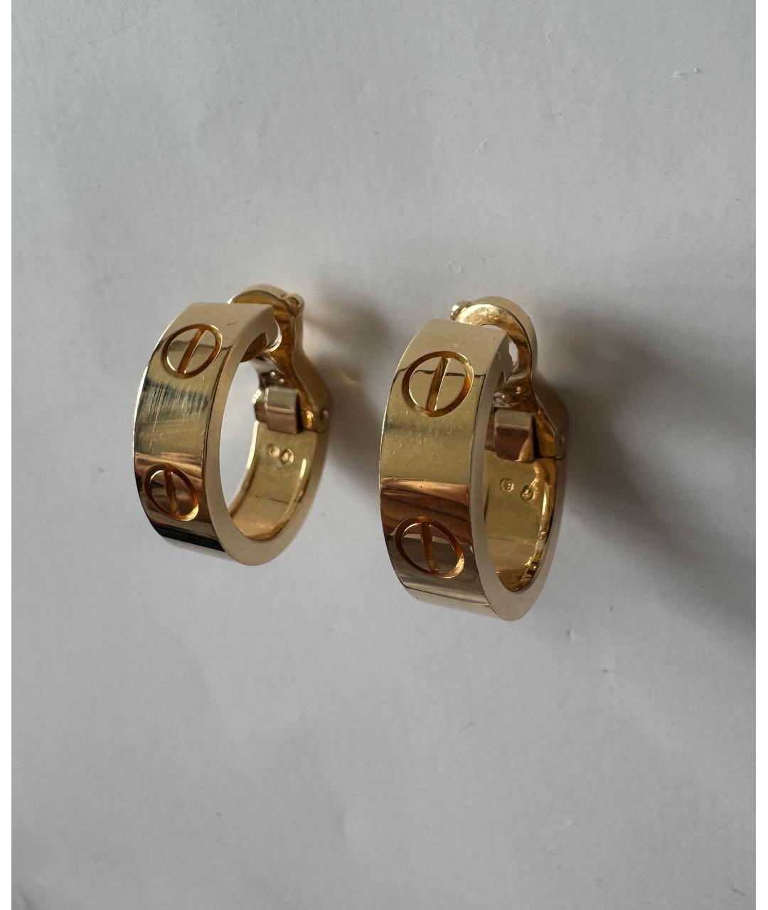 CARTIER Серьги из желтого золота, фото 2