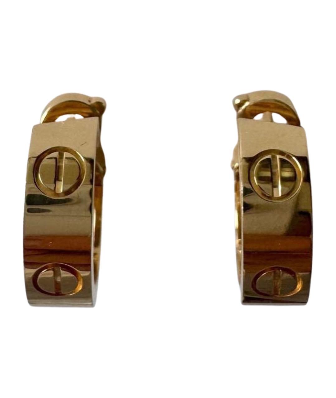 CARTIER Серьги из желтого золота, фото 1