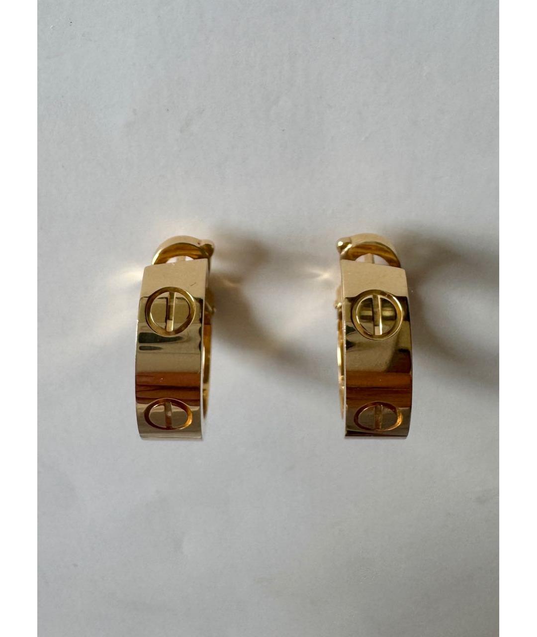 CARTIER Серьги из желтого золота, фото 6