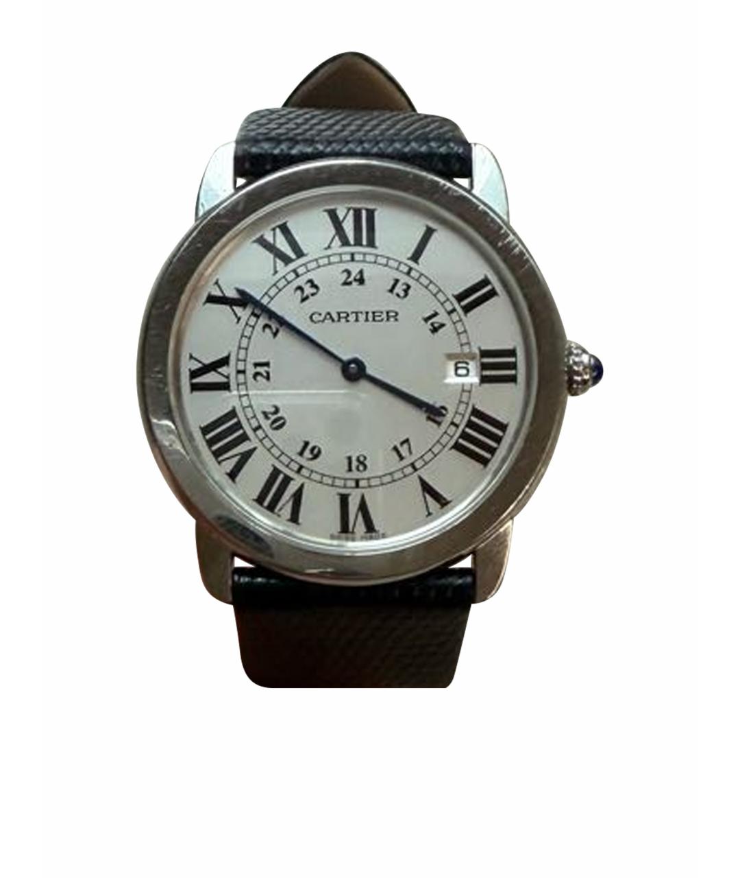CARTIER Белые часы, фото 1