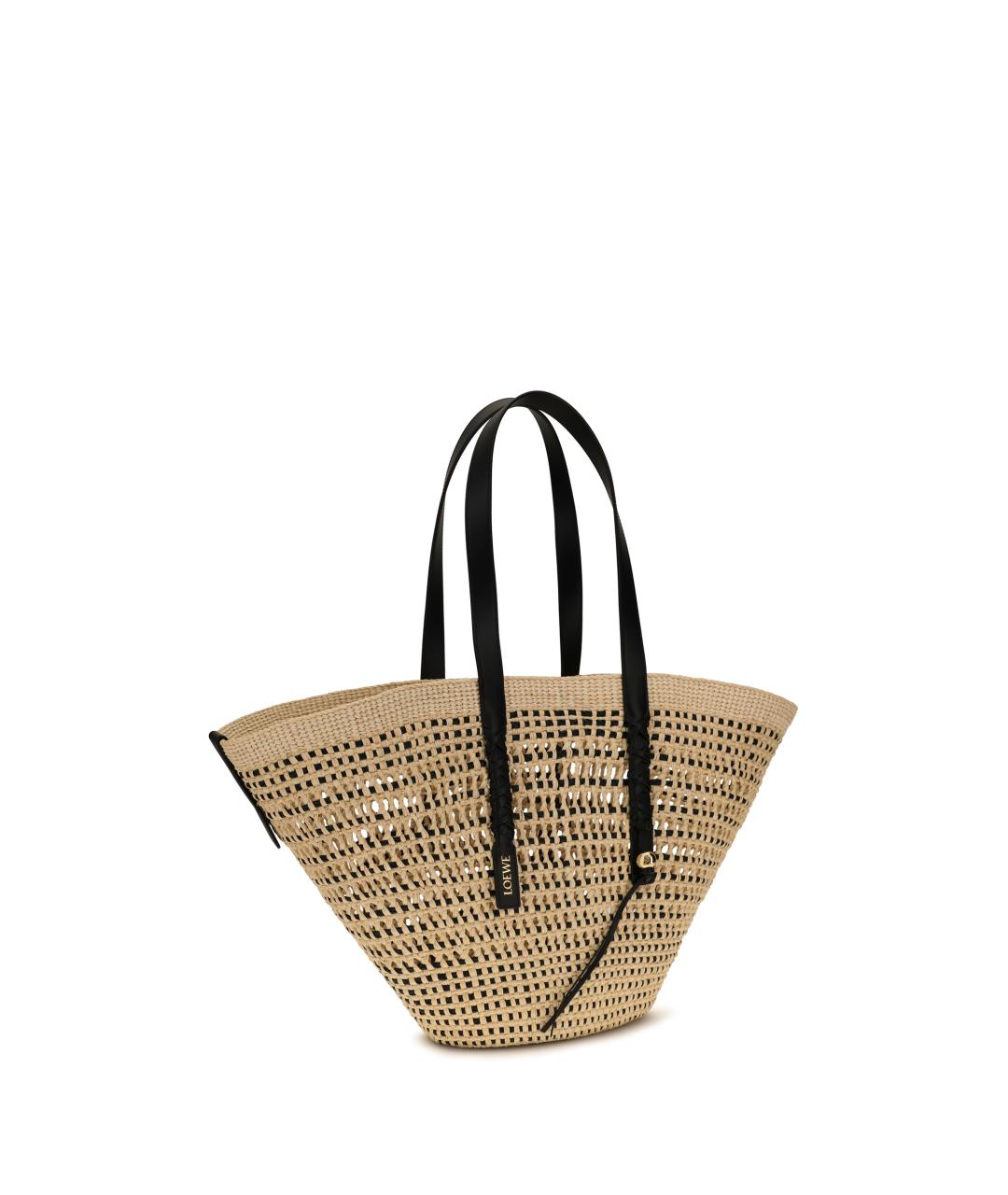 LOEWE Бежевая сумка тоут, фото 1