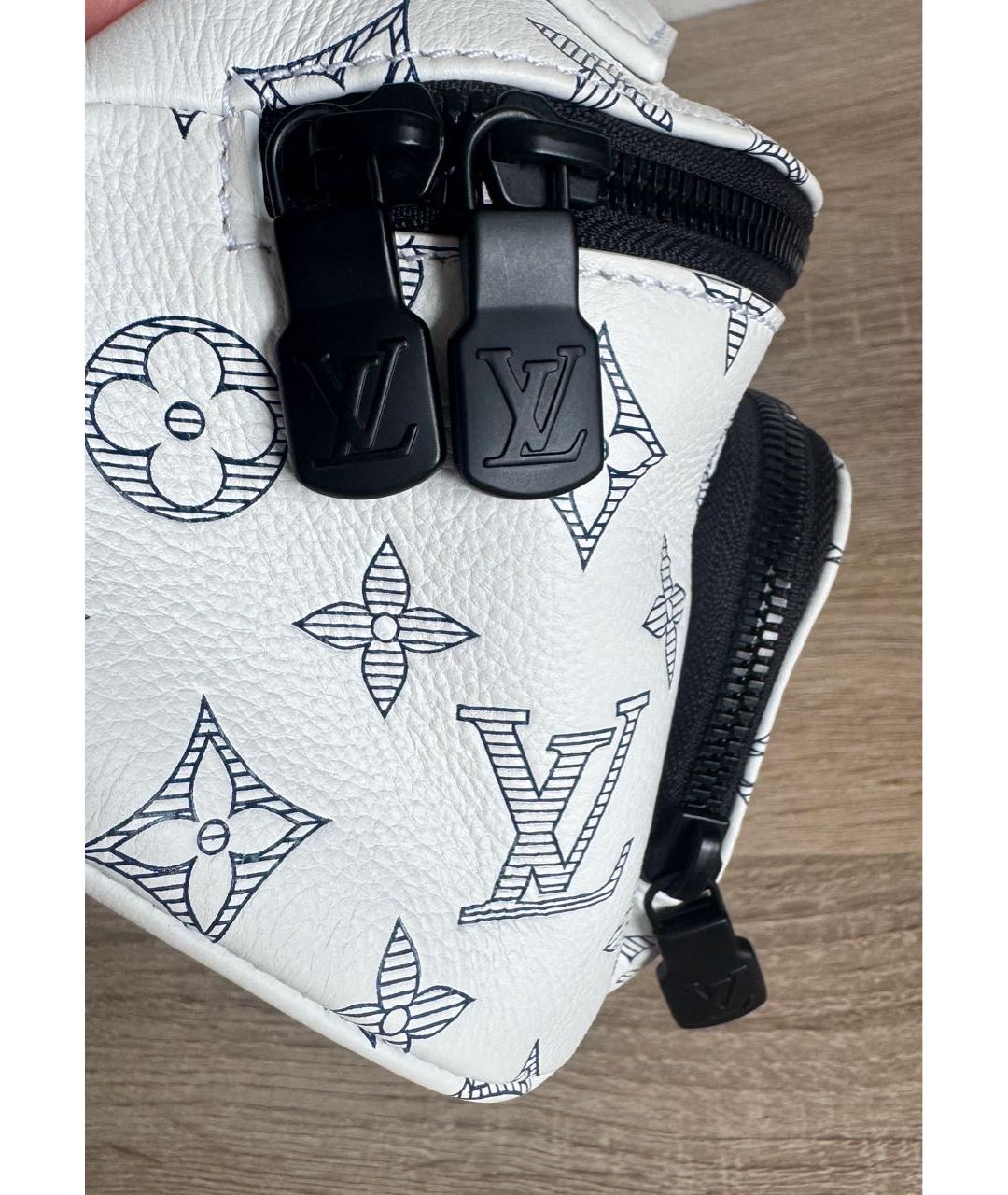 LOUIS VUITTON Кожаная поясная сумка, фото 8