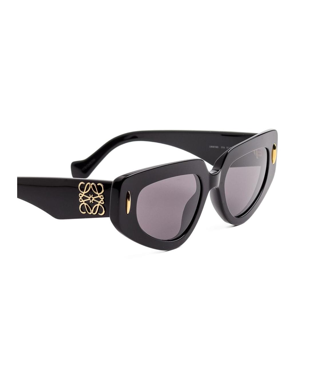 LOEWE Черные солнцезащитные очки, фото 3