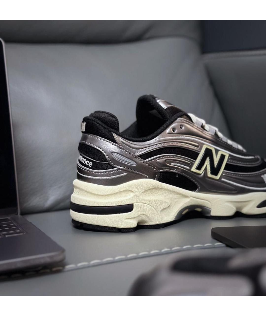 NEW BALANCE Серебряные низкие кроссовки / кеды, фото 6