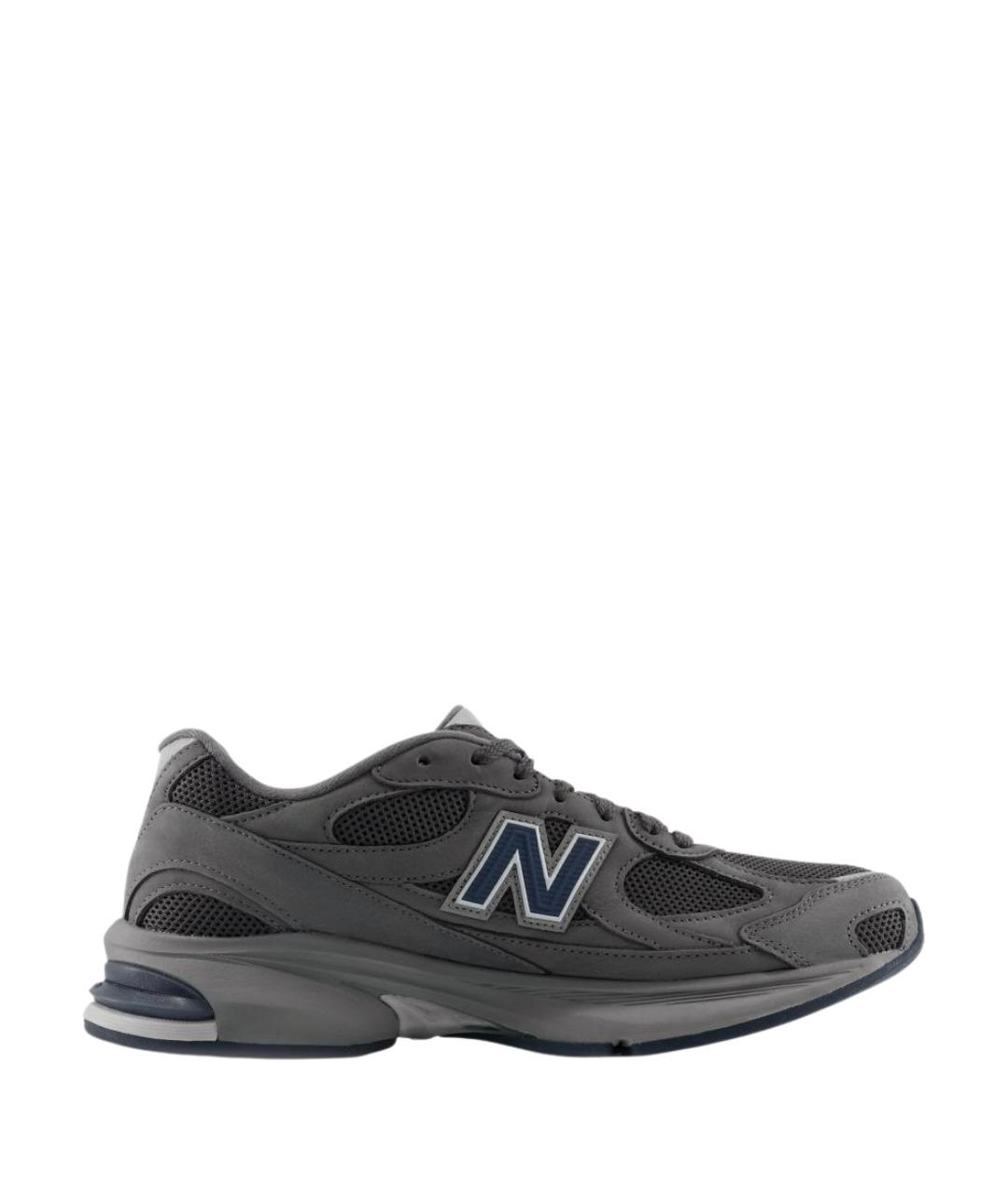 NEW BALANCE Антрацитовые текстильные кроссовки, фото 1