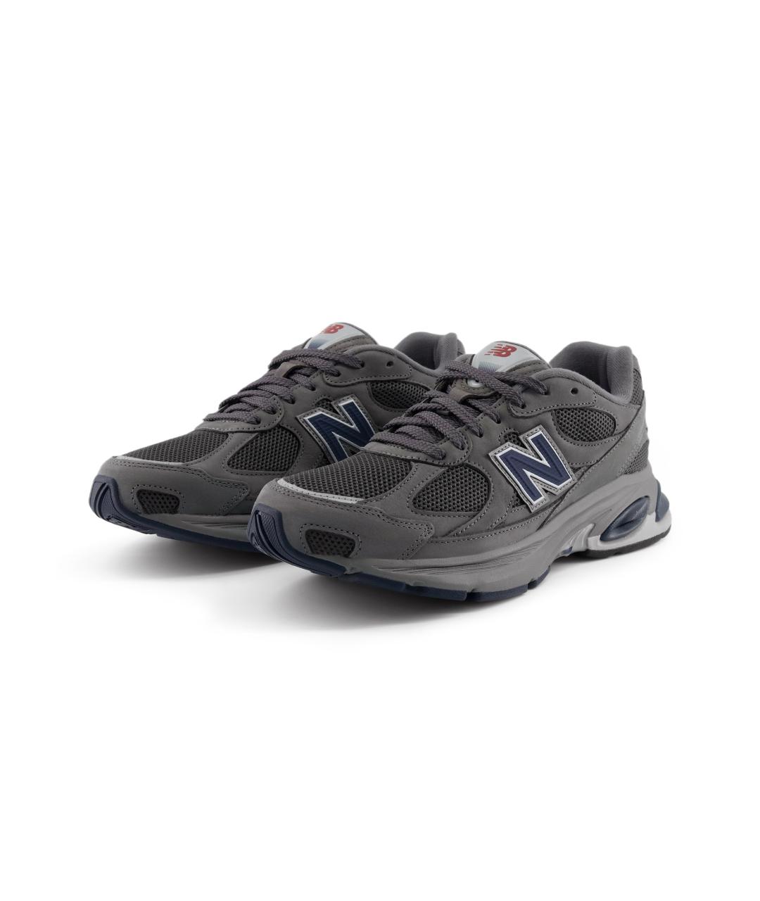 NEW BALANCE Антрацитовые текстильные кроссовки, фото 4