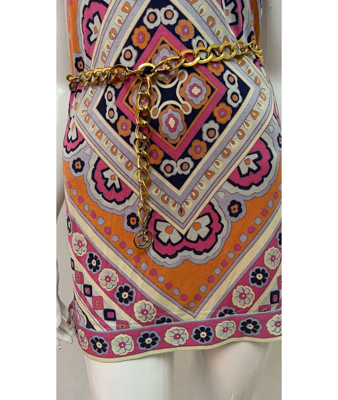 JUICY COUTURE Мульти вискозное повседневное платье, фото 5