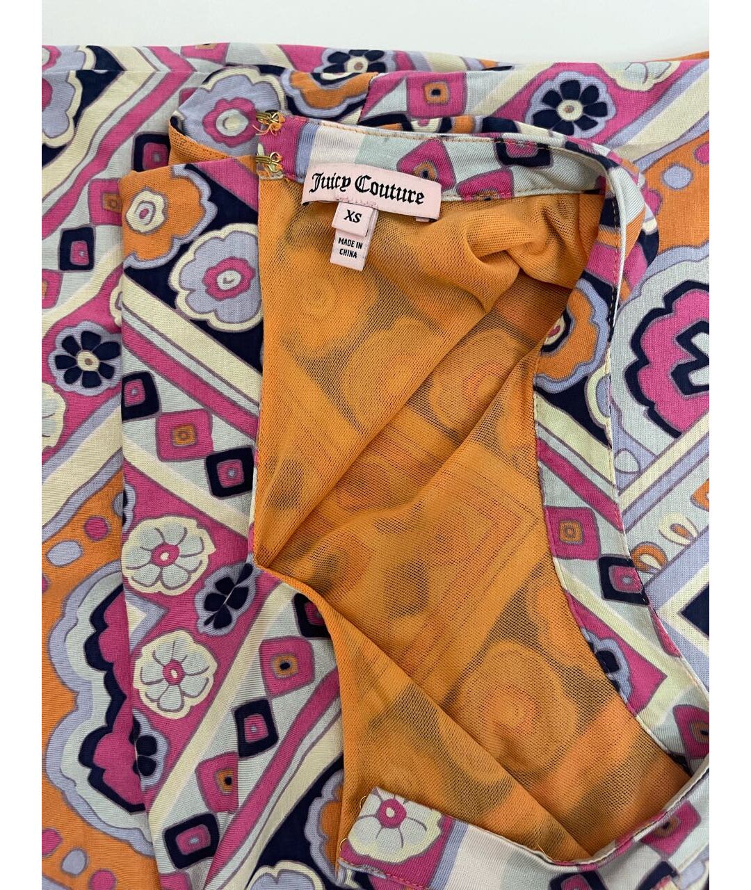 JUICY COUTURE Мульти вискозное повседневное платье, фото 7