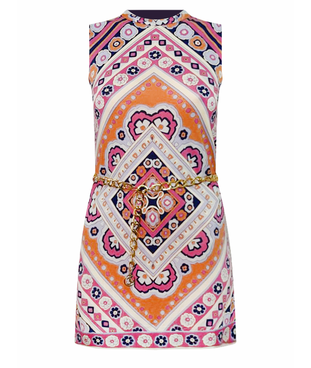 JUICY COUTURE Мульти вискозное повседневное платье, фото 1