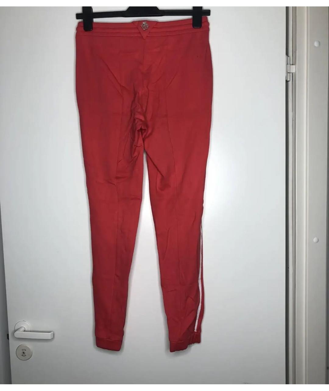 TRUSSARDI JEANS Коралловые брюки узкие, фото 2