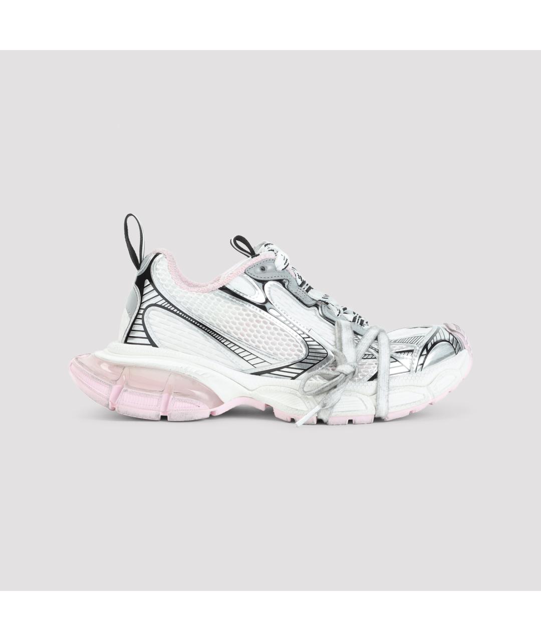 BALENCIAGA Белые синтетические кроссовки, фото 2