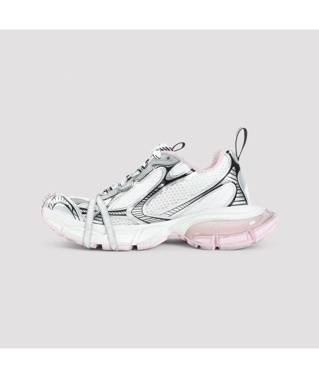 BALENCIAGA Белые синтетические кроссовки, фото 3